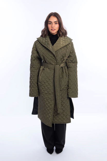 Leocansa Capella Belted Waterproof Coat