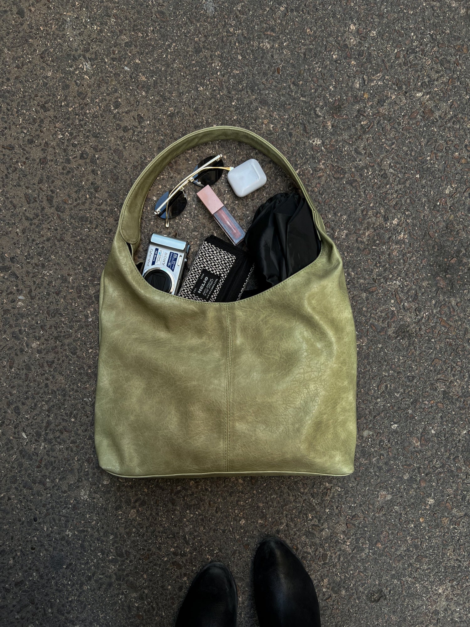 Helio Hobo leather bag