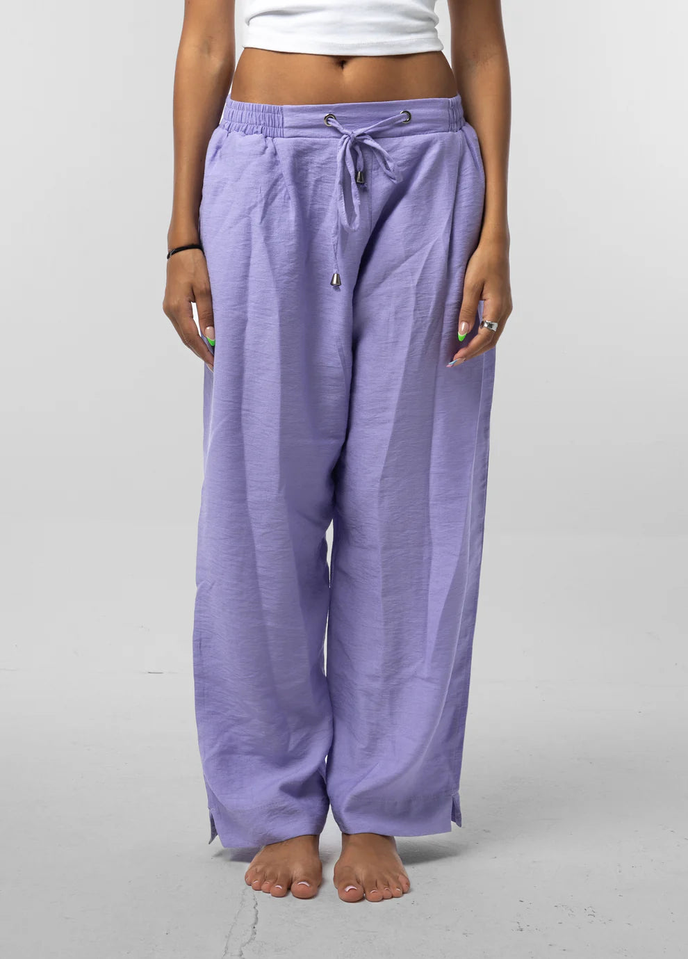 Frenchee Linen Pants