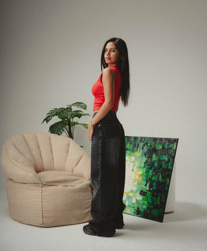 Frenchee Basic Scoop neck Tee