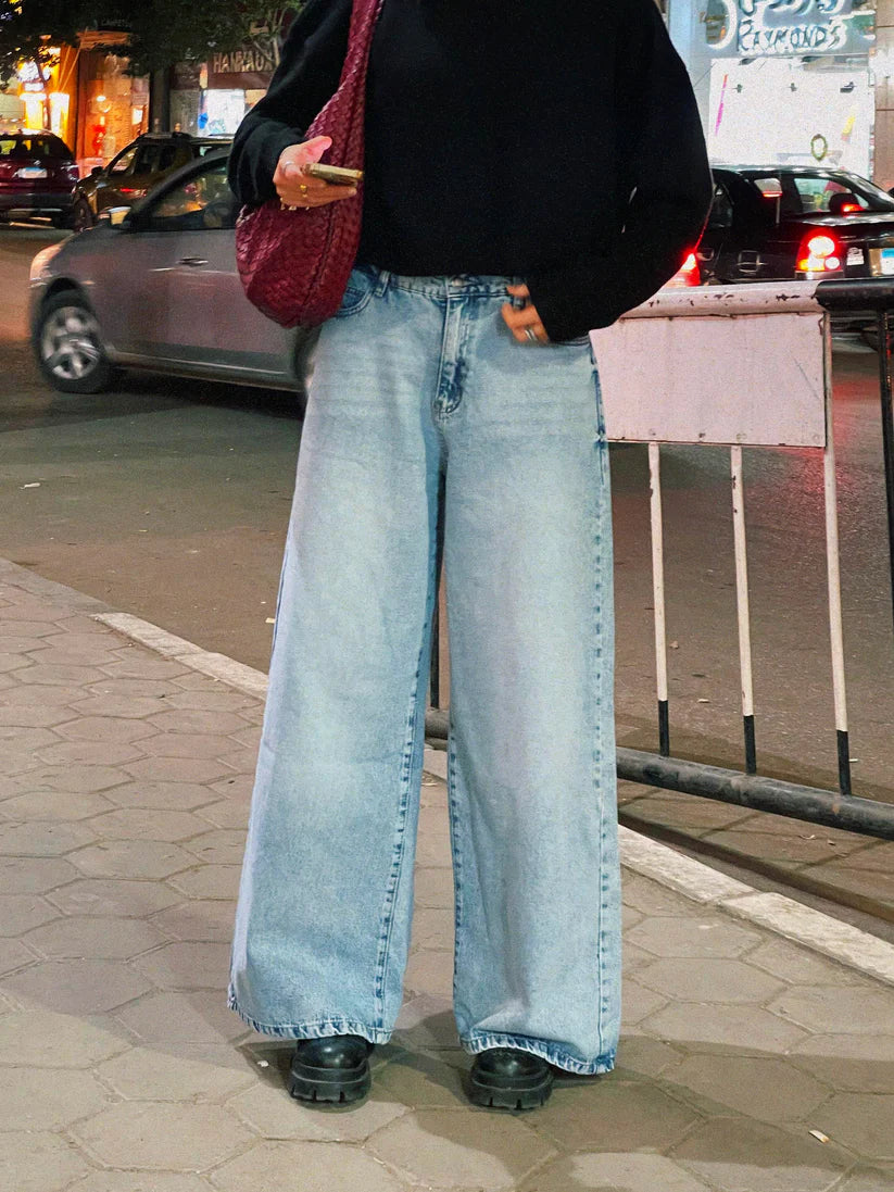 NE1 High waist baggy
